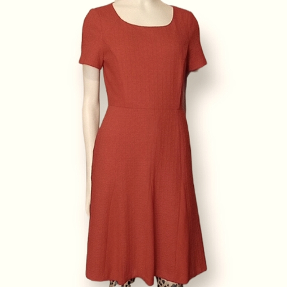 BOGO Petite Orange Talbots dress size 6